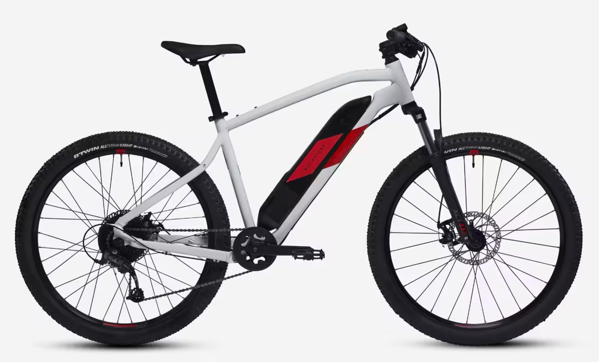 Rockrider E-ST 100 de 27,5" y batería LG 380 Wh a solo 799€. (Foto: DECATHLON)
