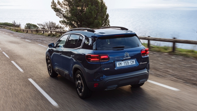 Citroën C5 Aircross PHEV 2024 Trasera Citroën C5 Aircross PHEV 2024 Trasera