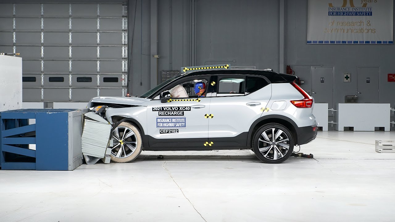 coches electricos mas seguros crash test Volvo XC40 Recharge coches electricos mas seguros crash test Volvo XC40 Recharge