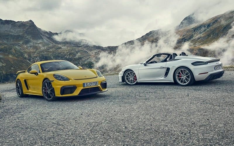  Los Porsche Cayman y Boxster eléctricos llegarán en 2023 con 400 caballos de potencia 
