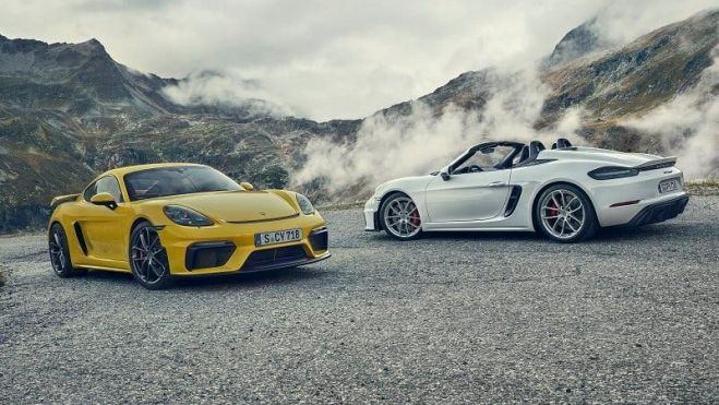 Los Porsche Cayman y Boxster eléctricos llegarán en 2023 con 400 caballos de potencia Los Porsche Cayman y Boxster eléctricos llegarán en 2023 con 400 caballos de potencia