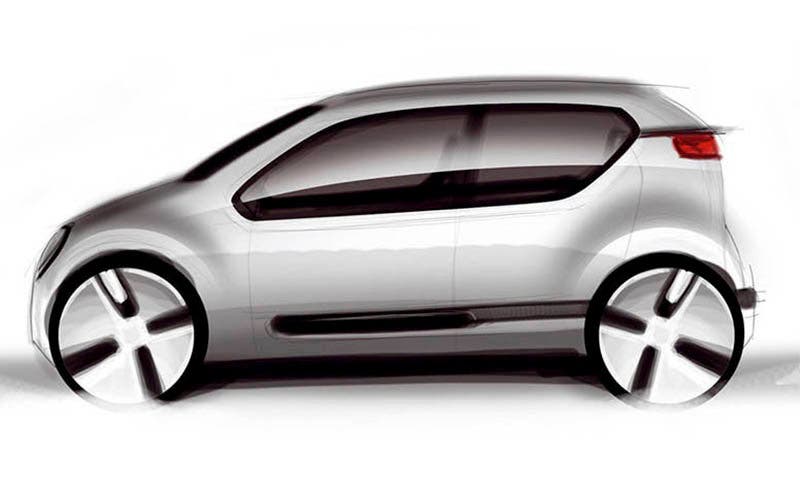  Boceto del Volkswagen ID.1, que, en 2023, costará menos de 20.000 euros 