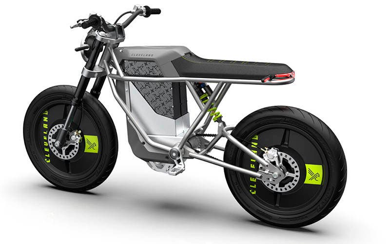  Cleveland Cyclewerks presenta sus motocicletas electricas Falcon 01 Falcon BLX. 