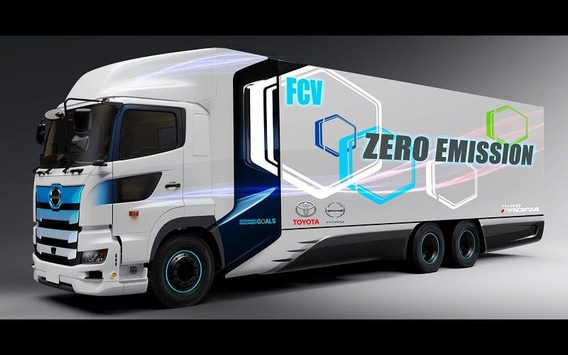  Toyota anuncia su camión de hidrógeno, de 25 toneladas y con la tecnología del Mirai 