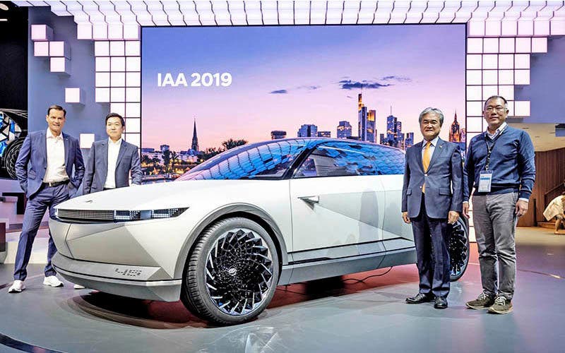  Presentación del Hyundai 45 en el IAA 2019. 