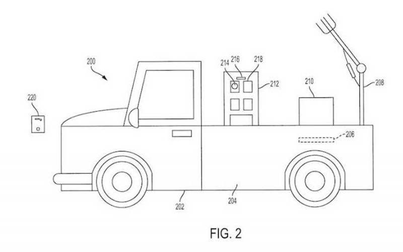  Patente de Toyota de un vehículo autónomo y eléctrico para realizar compras. 