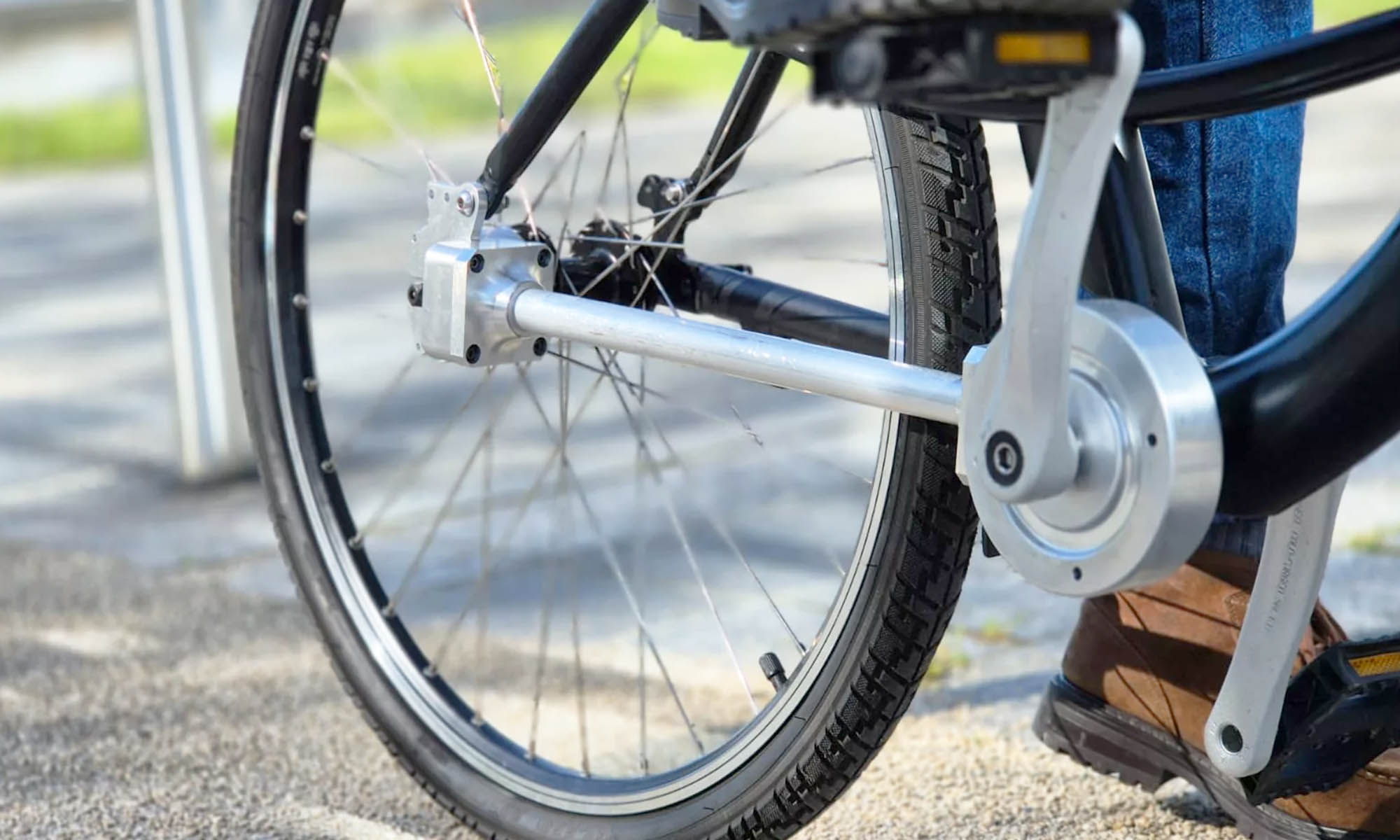 bicicleta electrica sin cadena transmision cardan 3