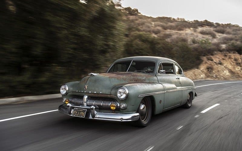  Este Mercury Eight Coupe de 1949 es el coche eléctrico que conduciría hoy James Dean 