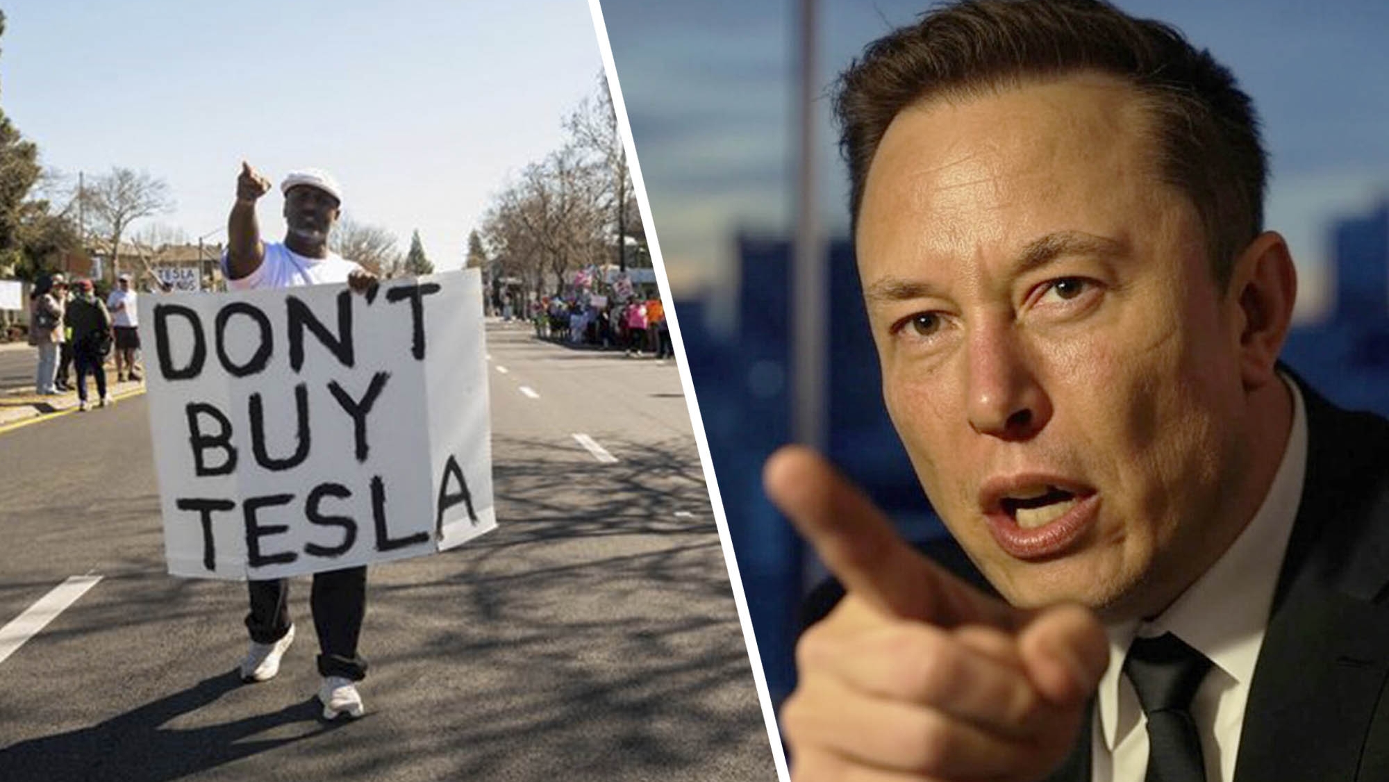 Protestas y polémicas: los desafíos actuales de Tesla y Elon Musk