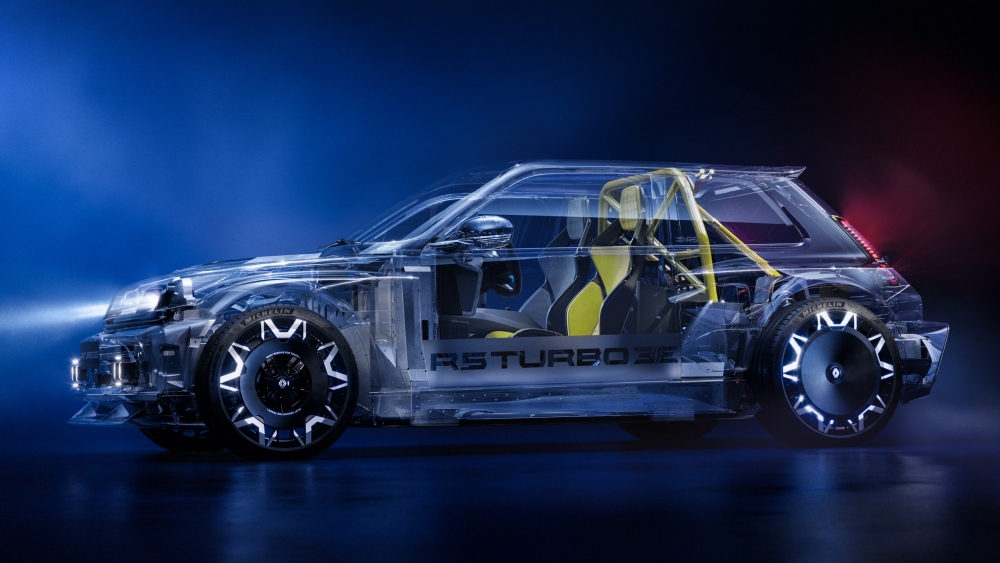 Renault 5 Turbo 3E chasis Renault 5 Turbo 3E chasis