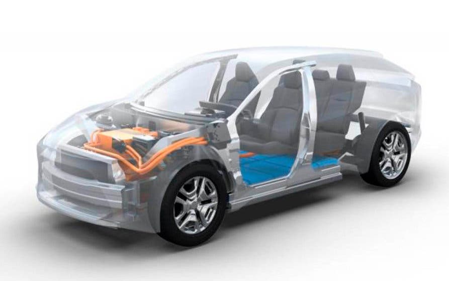  El Subaru Evoltis será el primer SUV eléctrico del fabricante japonés. 