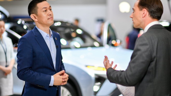 William Li, CEO de NIO, cree que 2025 será 'el año de la rentabilidad' para ellos. William Li, CEO de NIO, cree que 2025 será 'el año de la rentabilidad' para ellos.