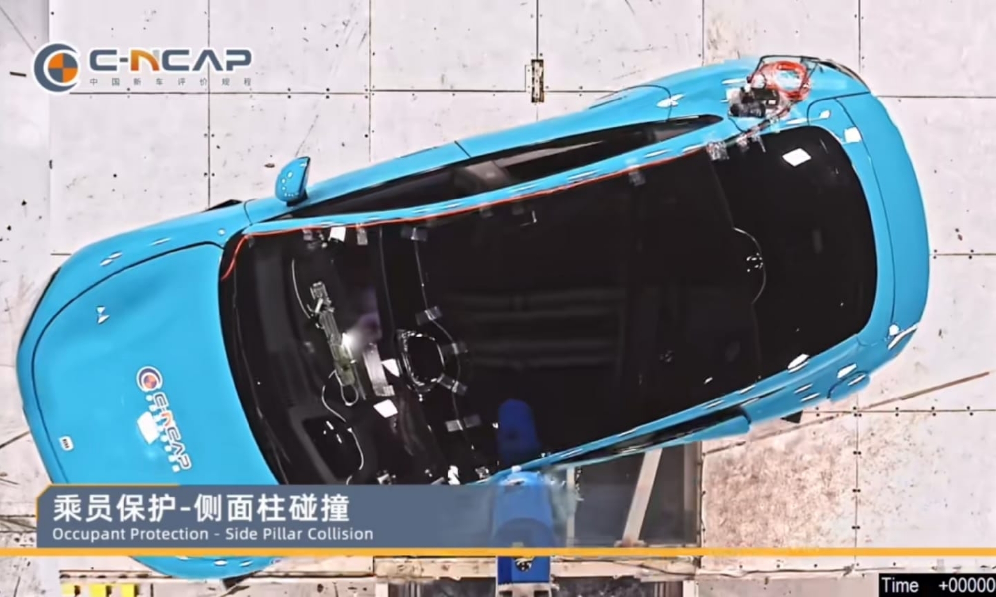 Al igual que en Europa, todos los coches chinos se tienen que enfrentar a pruebas de seguridad.