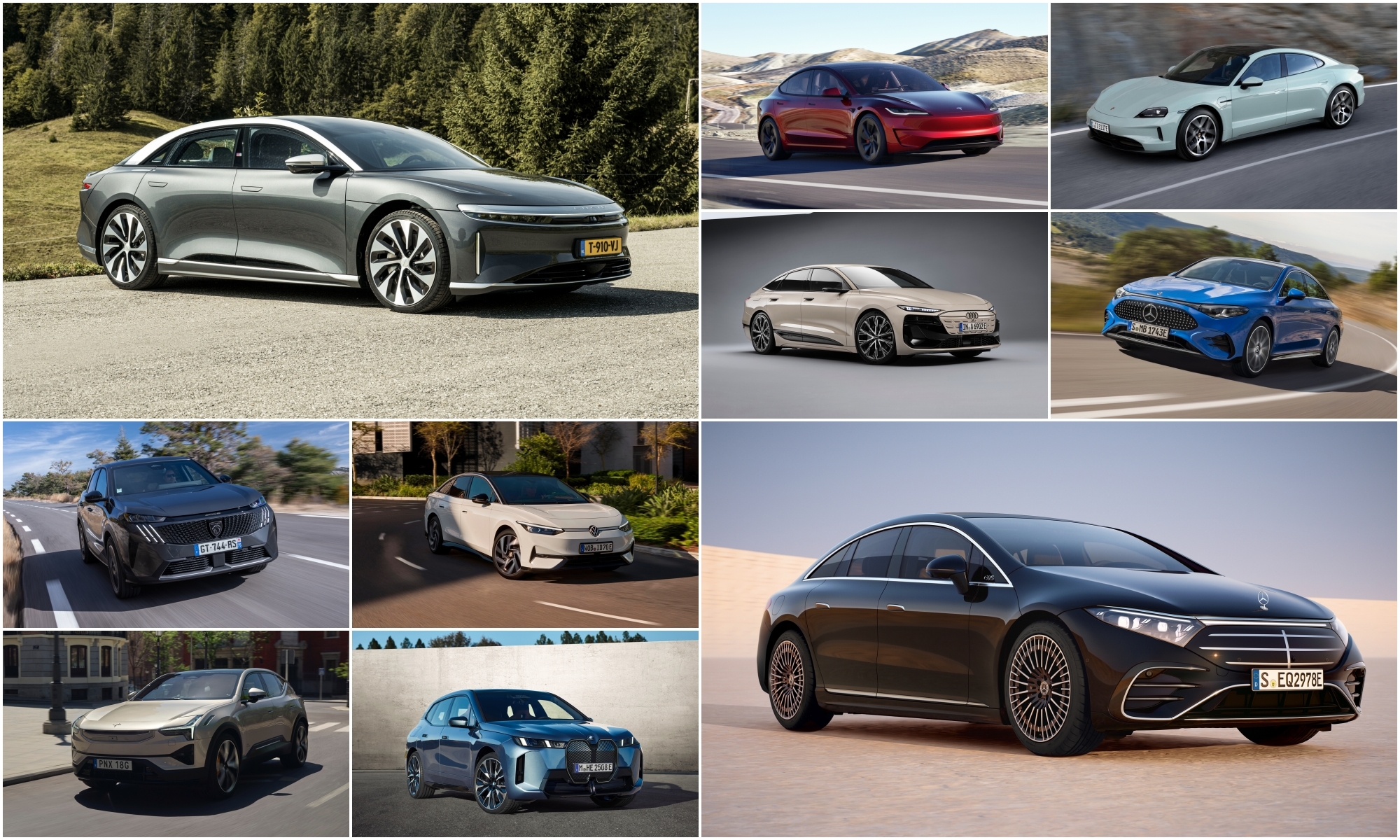 Amplia variedad de modelos, aunque predominan las marcas premium.