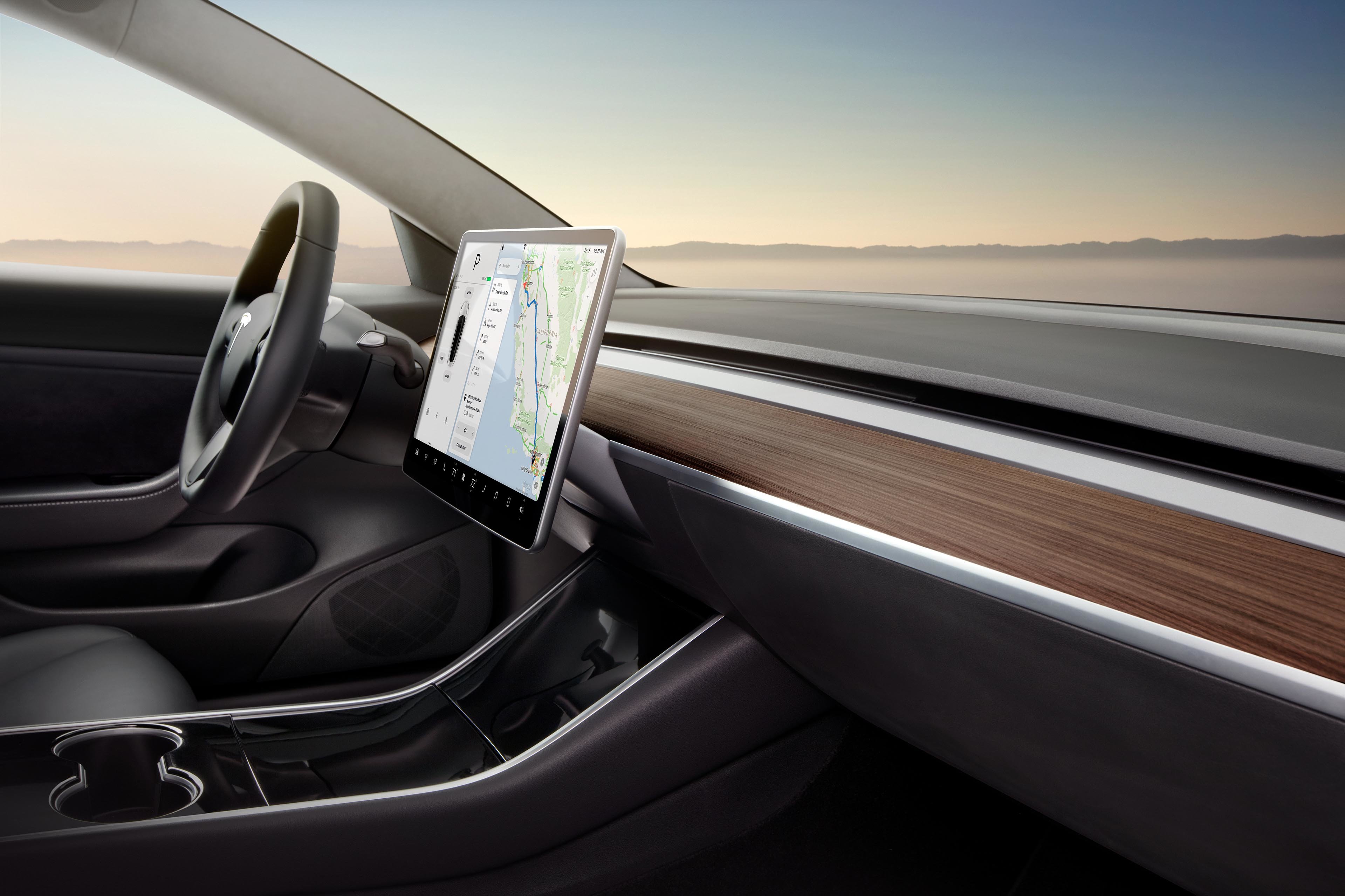 Interior Tesla Model 3