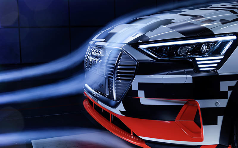 Streamline: Audi e-tron prototype with decisive aerodynamics