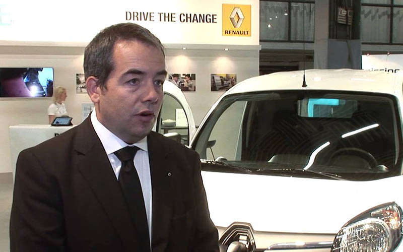 Eric Feunteun, director del programa de vehículos eléctricos de Renault.