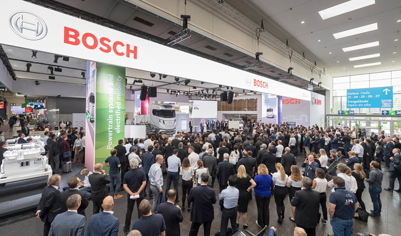 Estand de Bosch en el IAA 2018