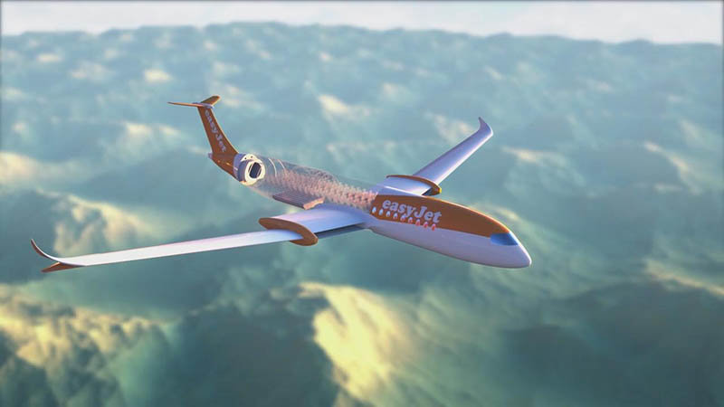 El objetivo de EasyJet es realizar vuelos comerciales de hasta 500 kilómetros con aviones eléctricos de 180 pasajeros en 2027