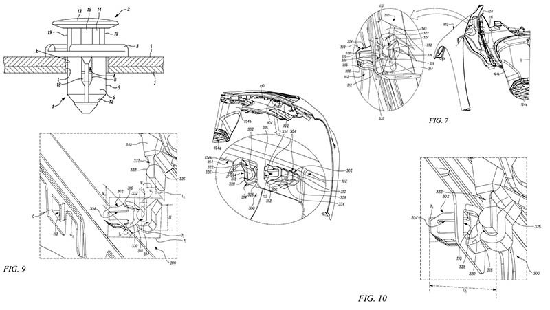 Algunas de las especificaciones incluidas en la patente del nuevo soporte de paneles de Tesla