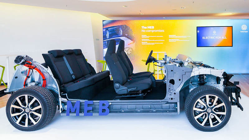 Platafomra MEB del Grupo Volkswagen