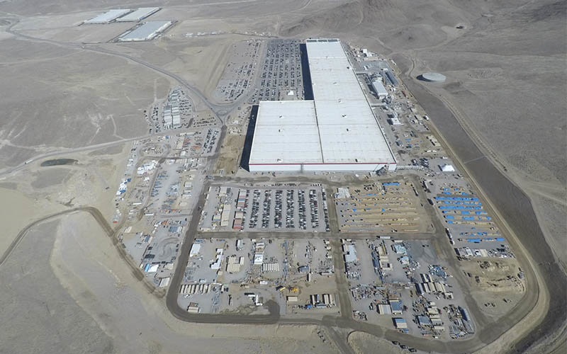 Gigafactoría de baterías de Tesla y Panasonic en Nevada