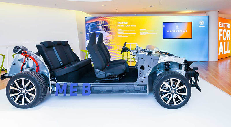 Plataforma modular eléctrica MEBde Volkswagen