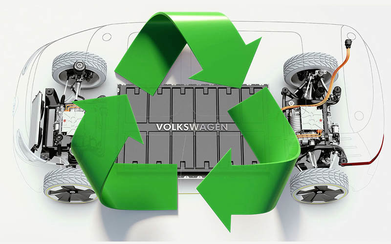 Volkswagen reciclará sus baterías para obtener cobalto, el litio, el manganeso y níquel