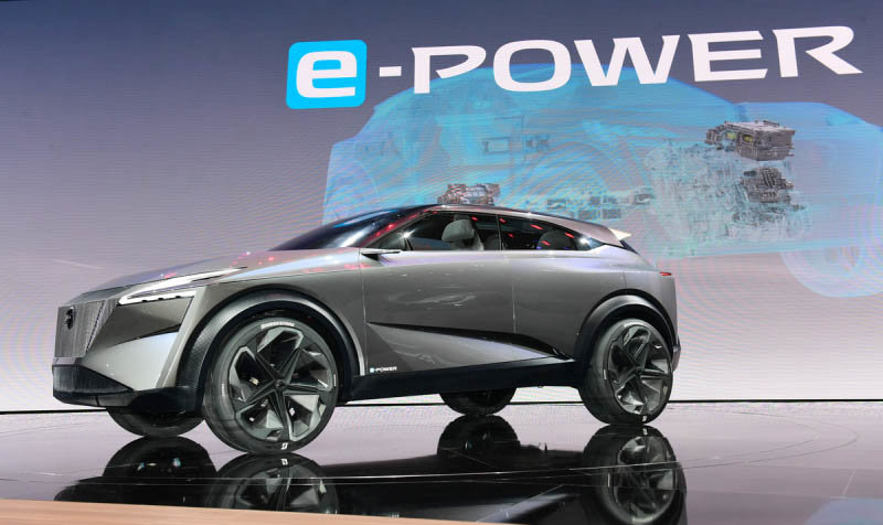 El sistema e-Power del Nissan IMq Concept es una evolución del original con tracción a las cuatro ruedas gracias a varios motores eléctricos