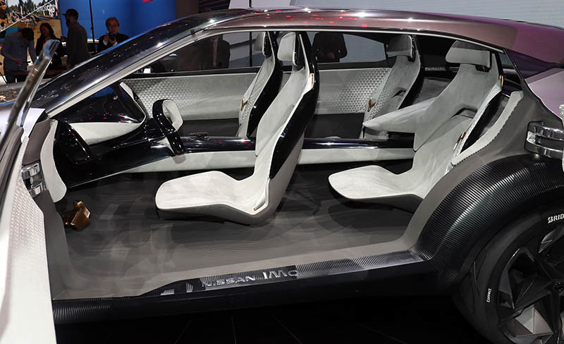 Interior del Nissan IMq Concept