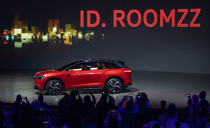Las dimensiones del Volkswagen ID. Roomzz están planteadas para el mercado chino y americano