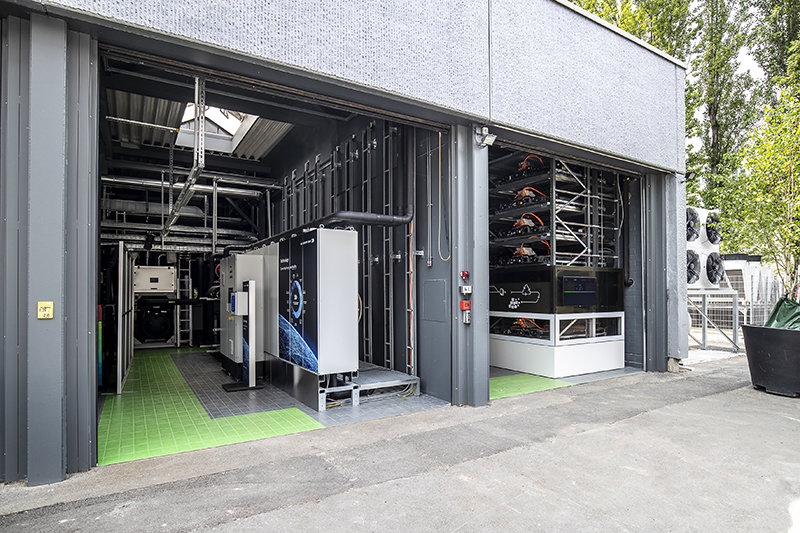 Audi opens battery storage unit on EUREF Campus in Berlin