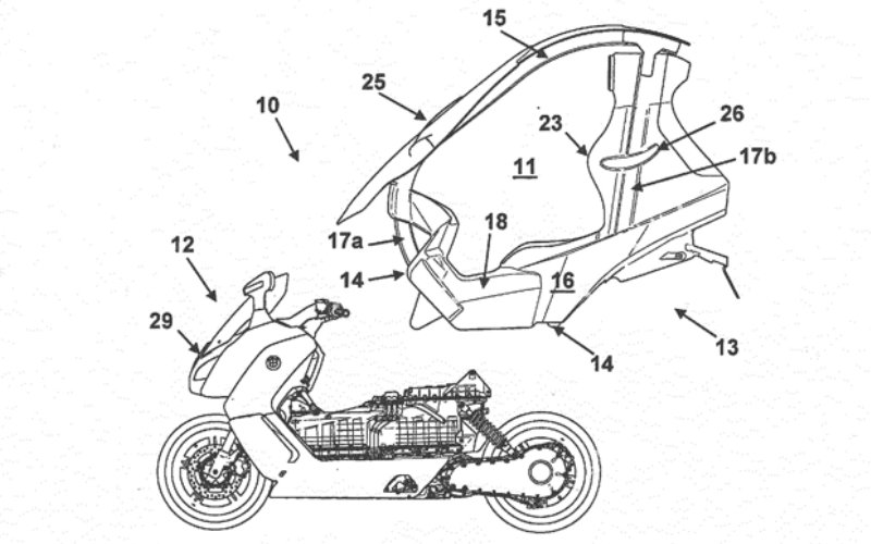 Patente presentada por BMW en Alemania para una celda de seguridad