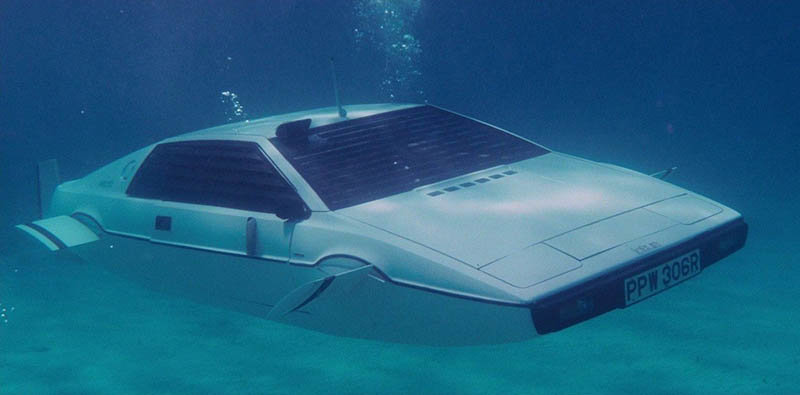 Lotus Esprit submarino de la película El espía que me amó 