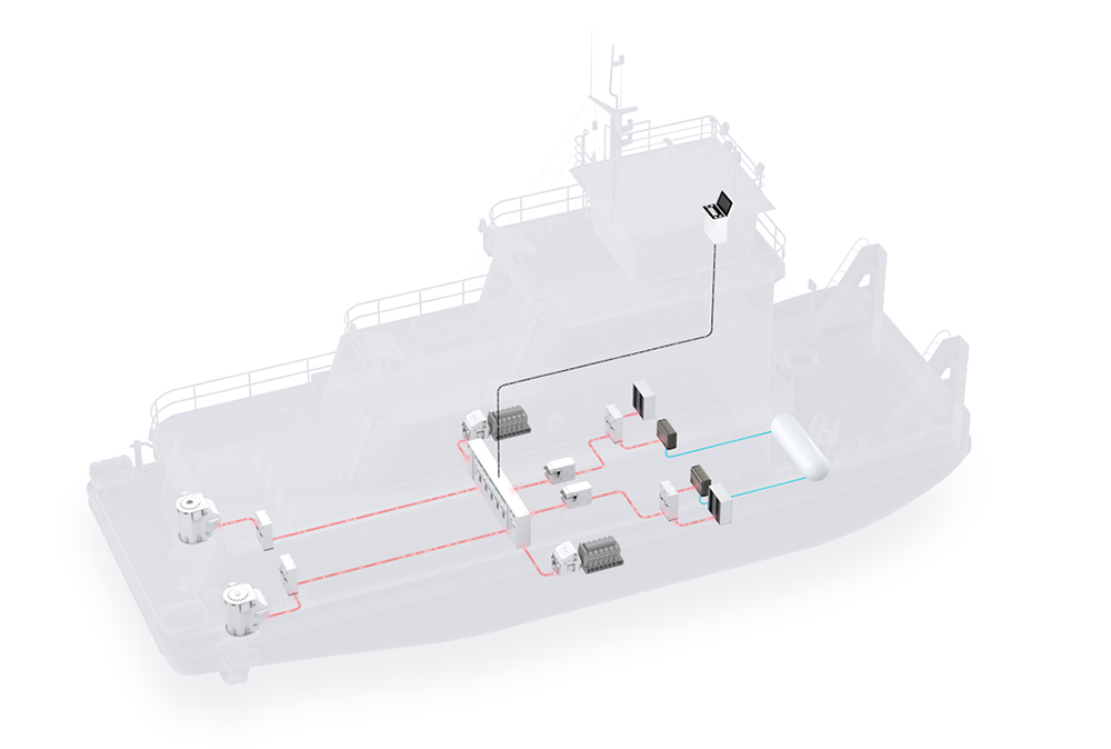 ABB dará propulsión y energía al primer buque fluvial del mundo que funcione exclusivamente con pilas de combustible de hidrógeno