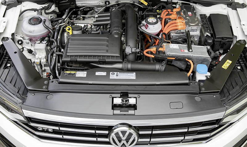 Motorización híbrida enchufable del Volkswagen Passat GTE