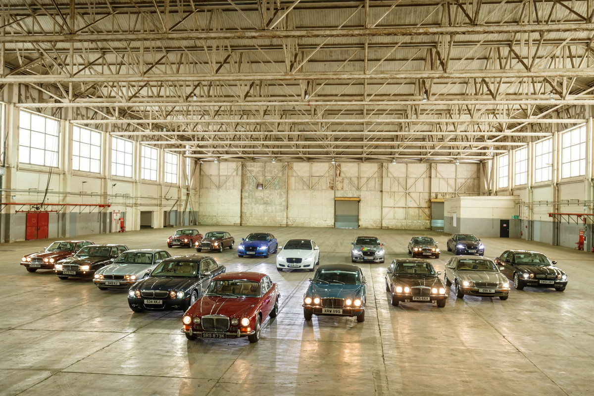 Jaguar XJ 50 Years Line Up 2