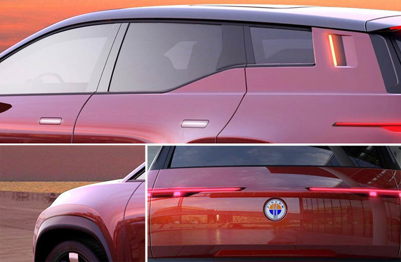 Imágenes teaser del SUV eléctrico de Fisker