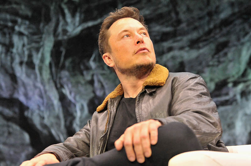 AUSTIN, TX - MARCH 11:Elon Musk speaks onstage at Elon Musk Answers Your Questions! during SXSW at ACL Live on March 11, 2018 in Austin, Texas.(Photo by Chris Saucedo/Getty Images for SXSW)