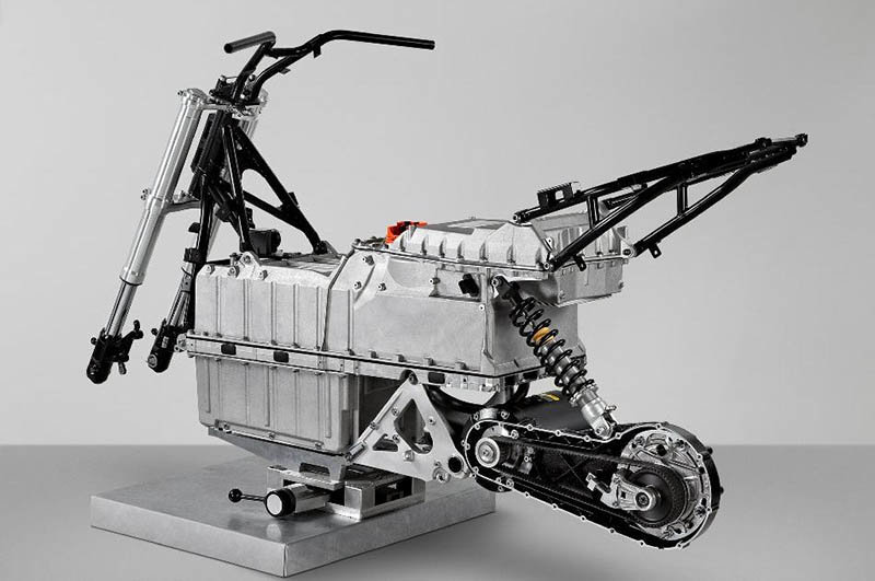 Chasis del maxiscooter BMW C Evolution (2012)