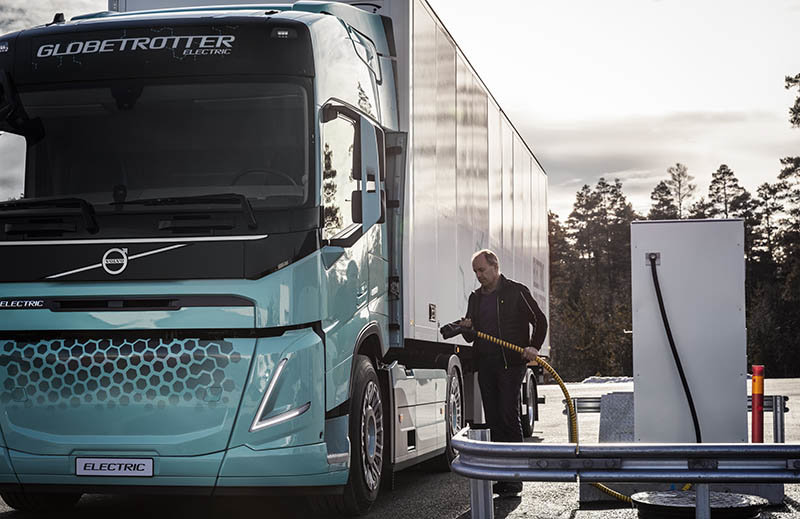 Camión eléctricoconceptual para transporte regional de Volvo Trucks