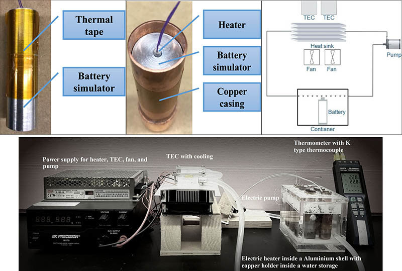 Sistema experimental de enfriamiento termoeléctrico