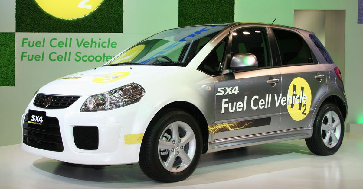 Pila de combustible: el Suzuki MR Wagon FCV y Suzuki SX4 FCV