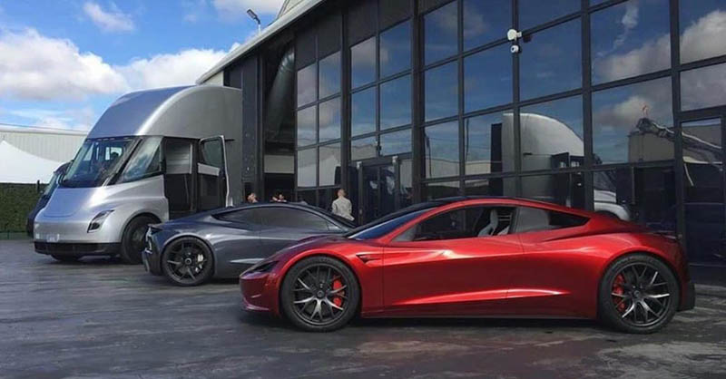 Tesla Semi y Tesla Roadster II