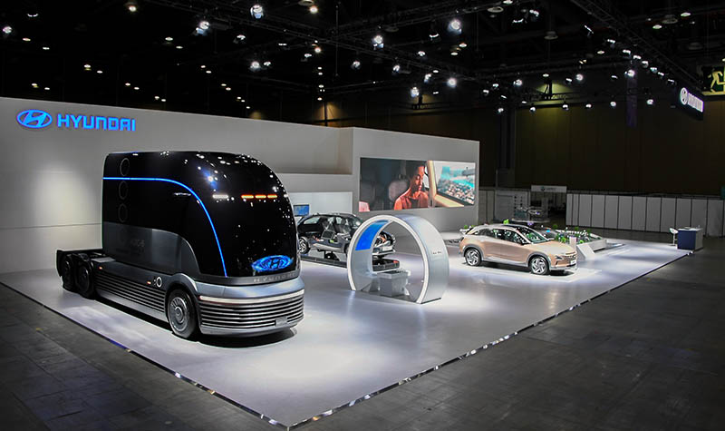 Hyundai H2 Mobility + Energy Show 2020 en Corea