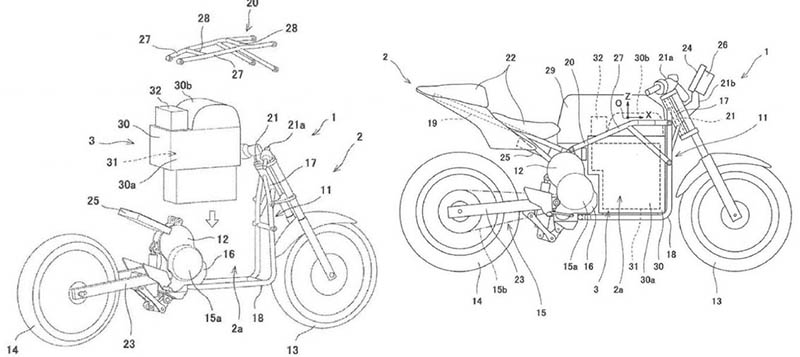 patente Kawasaki EV Endeavor 1