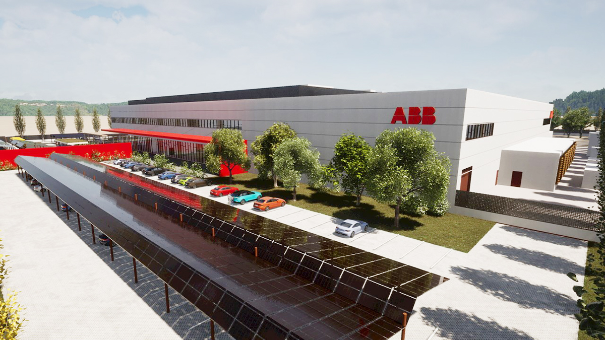 Fábrica de cargadores para vehículos eléctricos de ABB