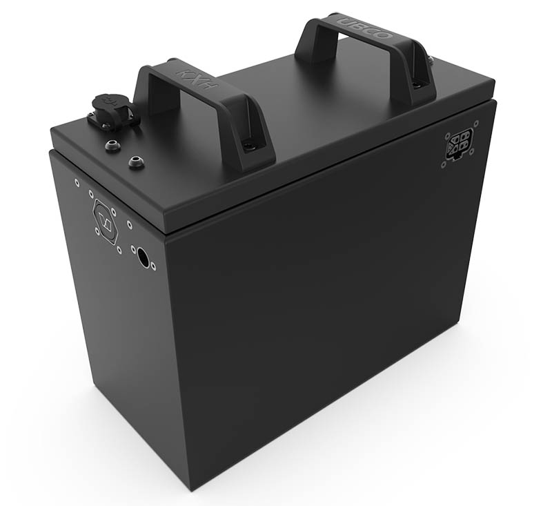 Nuevas baterías extraíbles de KXH de UBCO 2x2