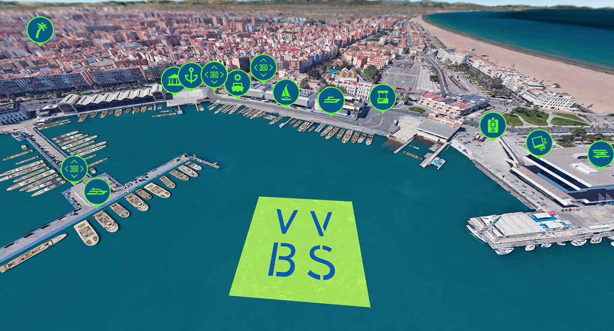 Así será el acceso al Virtual Valencia Boat Show