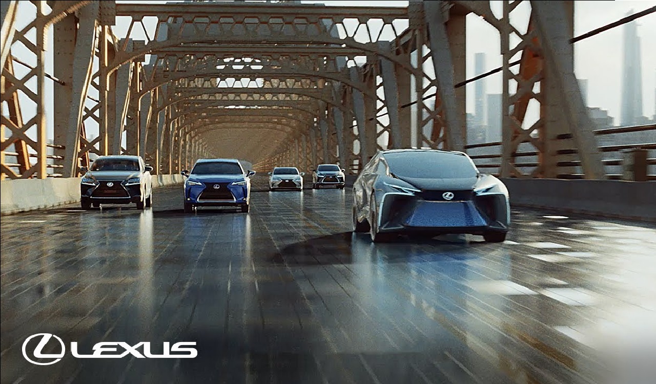 Electrifying Lexus.